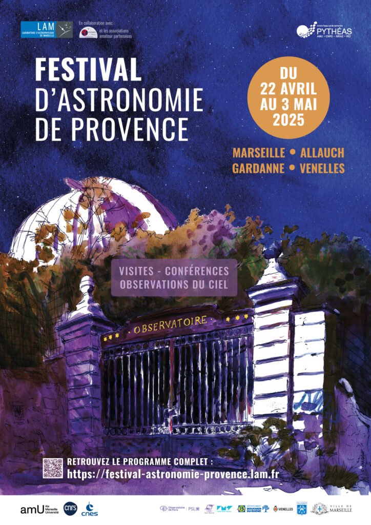 Affiche Festival d'Astronomie en Provence 2025