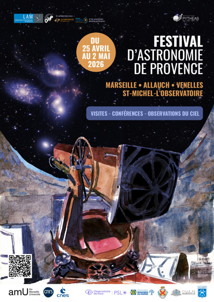 Affiche Festival d'Astronomie en Provence 2026